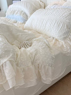 Dainty Bow Seersucker Bedding Set original reference image 11