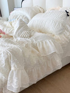 Dainty Bow Seersucker Bedding Set original reference image 16