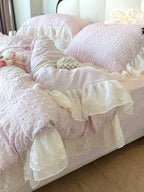 Dainty Bow Seersucker Bedding Set original reference image 19