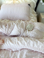 Dainty Bow Seersucker Bedding Set original reference image 20