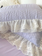 Dainty Bow Seersucker Bedding Set original reference image 27