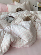 Everyday Plaid Seersucker Bedding Set original reference image 14