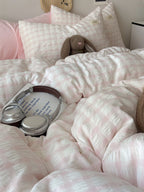Everyday Plaid Seersucker Bedding Set original reference image 15