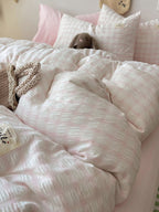 Everyday Plaid Seersucker Bedding Set original reference image 17
