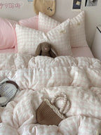 Everyday Plaid Seersucker Bedding Set original reference image 18