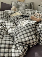 Everyday Plaid Seersucker Bedding Set original reference image 20