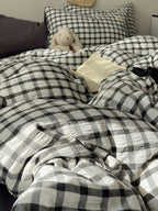 Everyday Plaid Seersucker Bedding Set original reference image 21