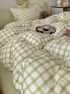Everyday Plaid Seersucker Bedding Set original reference image 25