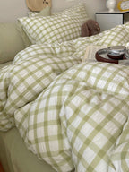 Everyday Plaid Seersucker Bedding Set original reference image 26