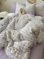 Everyday Plaid Seersucker Bedding Set original reference image 34