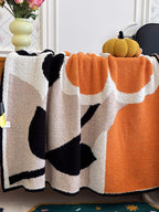 Floral Knit Plush Throw Blanket original reference image 4