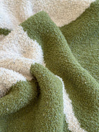 Floral Knit Plush Throw Blanket original reference image 10