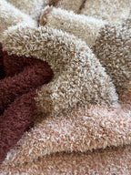 Floral Knit Plush Throw Blanket original reference image 15