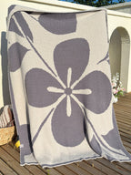 Floral Knit Plush Throw Blanket original reference image 29