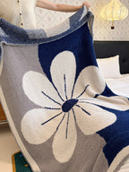 Floral Knit Plush Throw Blanket original reference image 31