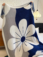 Floral Knit Plush Throw Blanket original reference image 33