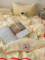 Garden Panel Patchwork Bedding Set original reference image 3