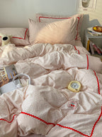 Garden Panel Patchwork Bedding Set original reference image 13