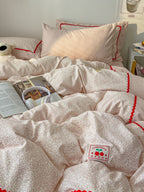 Garden Panel Patchwork Bedding Set original reference image 15