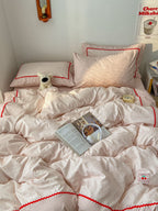 Garden Panel Patchwork Bedding Set original reference image 16