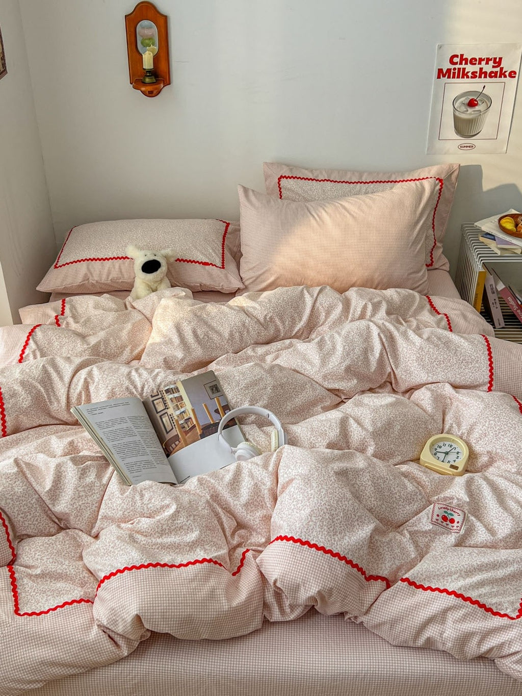 Garden Panel Patchwork Bedding Set original reference image 18
