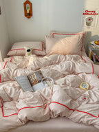 Garden Panel Patchwork Bedding Set original reference image 18