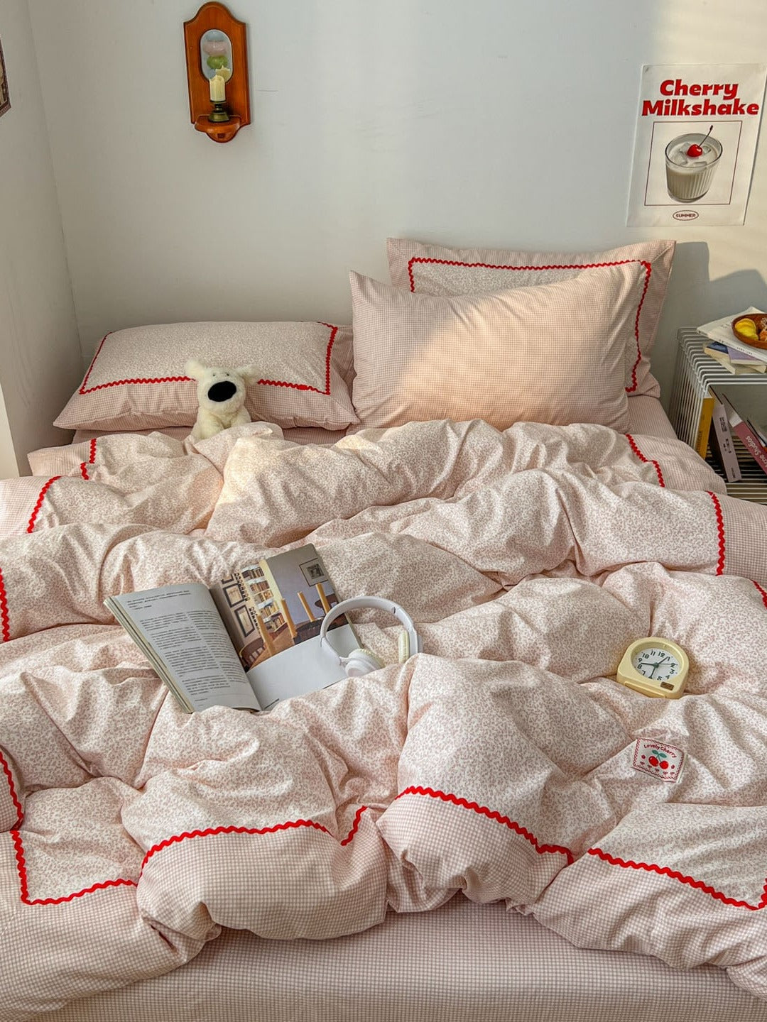 Garden Panel Patchwork Bedding Set original reference image 18