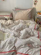 Garden Panel Patchwork Bedding Set original reference image 19