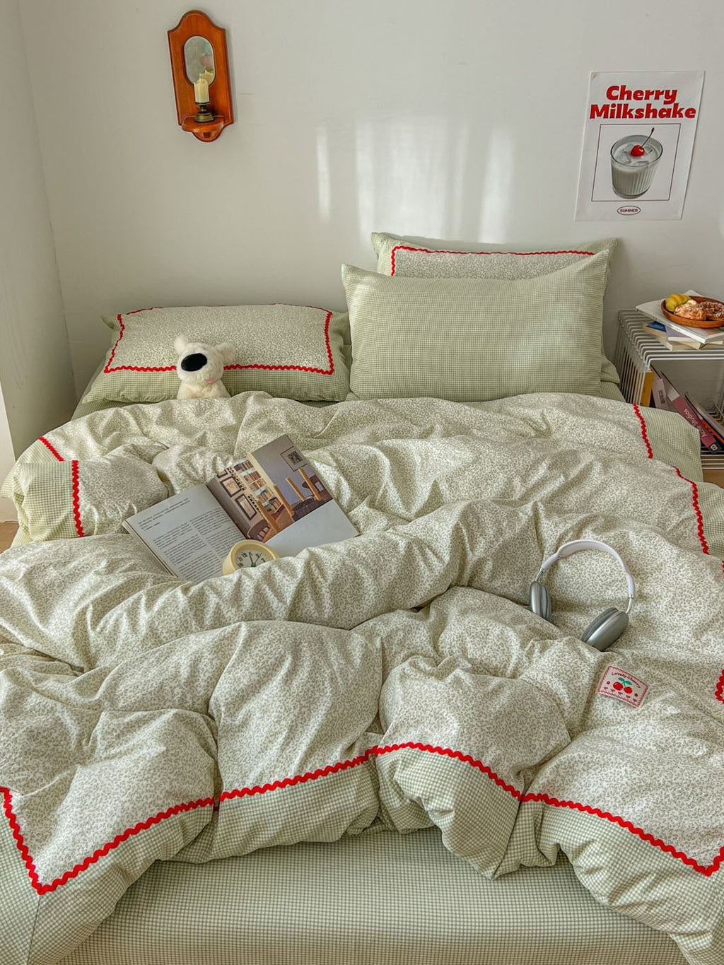 Garden Panel Patchwork Bedding Set original reference image 30