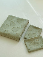 Heartline Clip-Jacquard Bedding Set original reference image 8