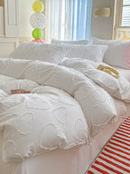Heartline Clip-Jacquard Bedding Set original reference image 13
