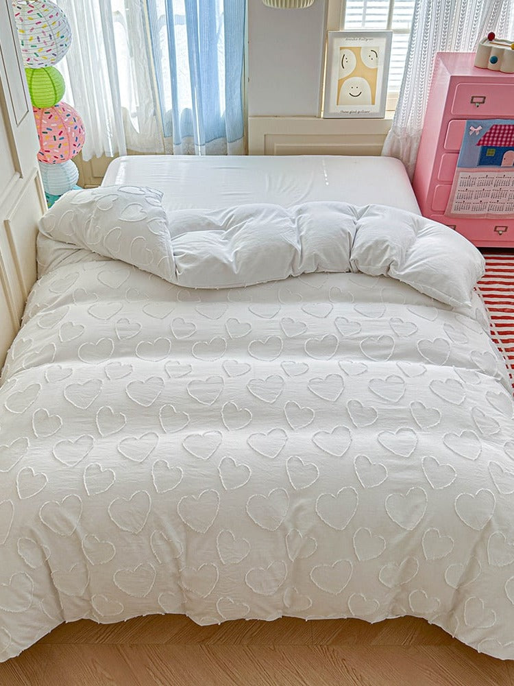 Heartline Clip-Jacquard Bedding Set original reference image 15