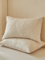 Leafwork Clip-Jacquard Bedding Set original reference image 26
