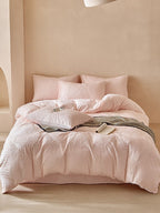 Leafwork Clip-Jacquard Bedding Set original reference image 50