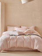 Leafwork Clip-Jacquard Bedding Set original reference image 54