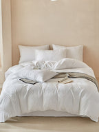 Leafwork Clip-Jacquard Bedding Set original reference image 56