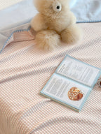 Pineapple Waffle Plush Throw Blanket original reference image 4