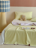 Pineapple Waffle Plush Throw Blanket original reference image 7