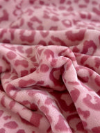 Pom-Pom Leopard Plush Throw Blanket original reference image 7