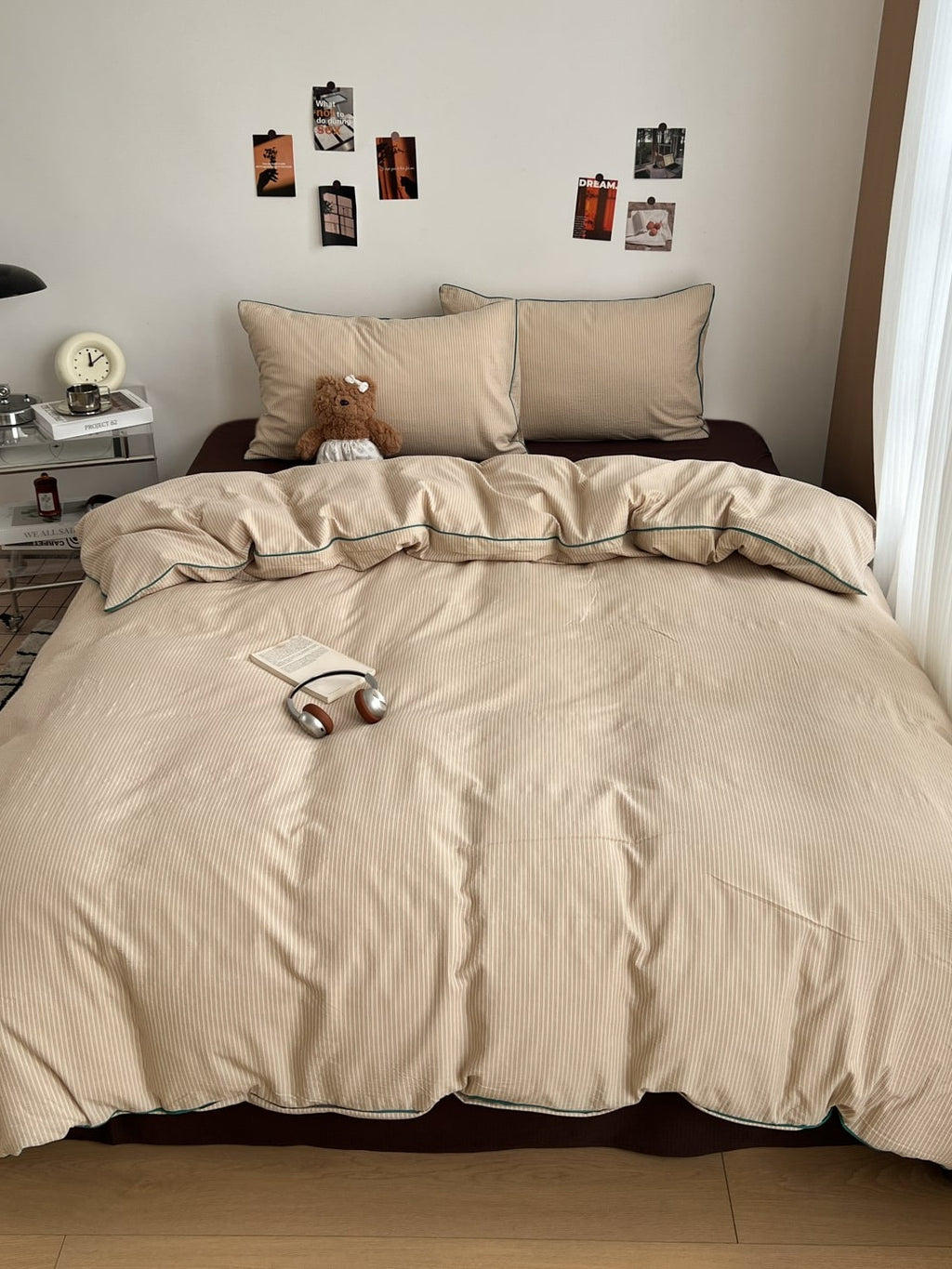 Quiet Piping Colorblock Bedding Set original reference image 19