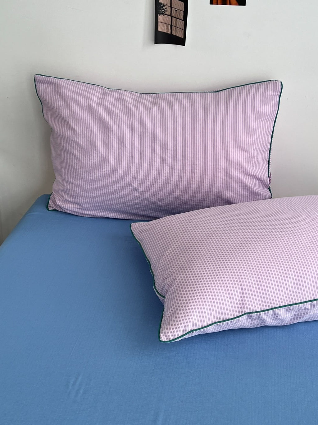 Quiet Piping Colorblock Duvet Cover Set original reference image 59