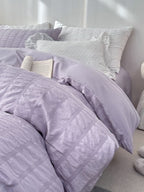 Quiet Stripe Seersucker Bedding Set original reference image 19