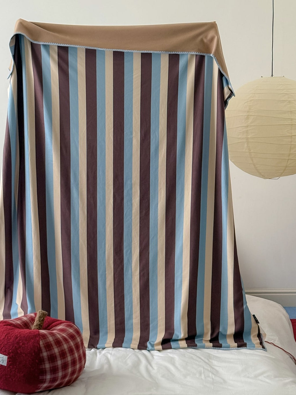 Retro Stripe Thermal Fleece Throw Blanket original reference image 16