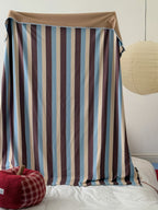 Retro Stripe Thermal Fleece Throw Blanket original reference image 16
