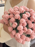 Rose Bouquet Knit Throw Blanket original reference image 8