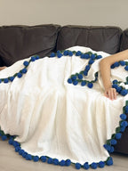 Rose Bouquet Knit Throw Blanket original reference image 22