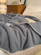 Scallop Edge Sherpa Throw Blanket original reference image 20
