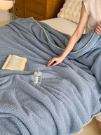 Scallop Edge Sherpa Throw Blanket original reference image 27
