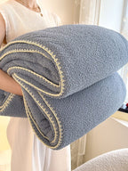 Scallop Edge Sherpa Throw Blanket original reference image 30