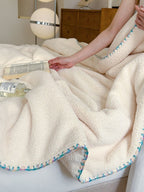 Scallop Edge Sherpa Throw Blanket original reference image 39